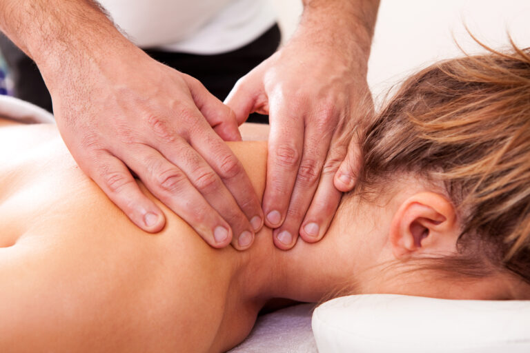Shoulder massage therapy | action rehab