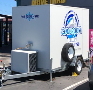 10x5 mobile coolroom