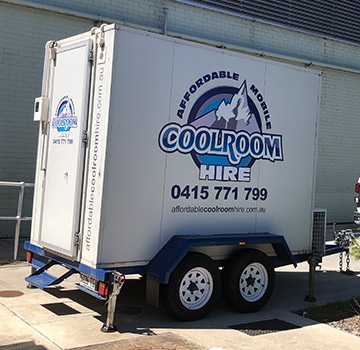 10x6 mobile coolroom