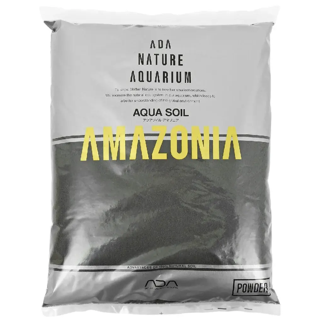 Ada Aquasoil Amazonia 3 Litre Japanese Plant-Based Black Soil For Aquarium