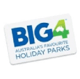 Big4 Holiday Parks logo, collaborating with All Seasons Gutter Guard for protection solutions