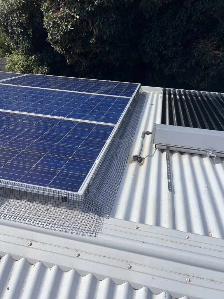 Solar Panel Protection - All Seasons Gutter Guard