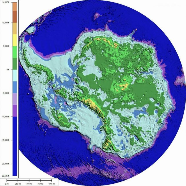 Antarctic Ice And Rising Sea Levels - Antarctic And Southern Ocean ...