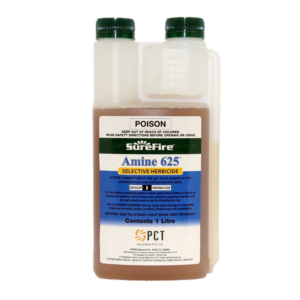 24D 625 Amine Herbicide 1L