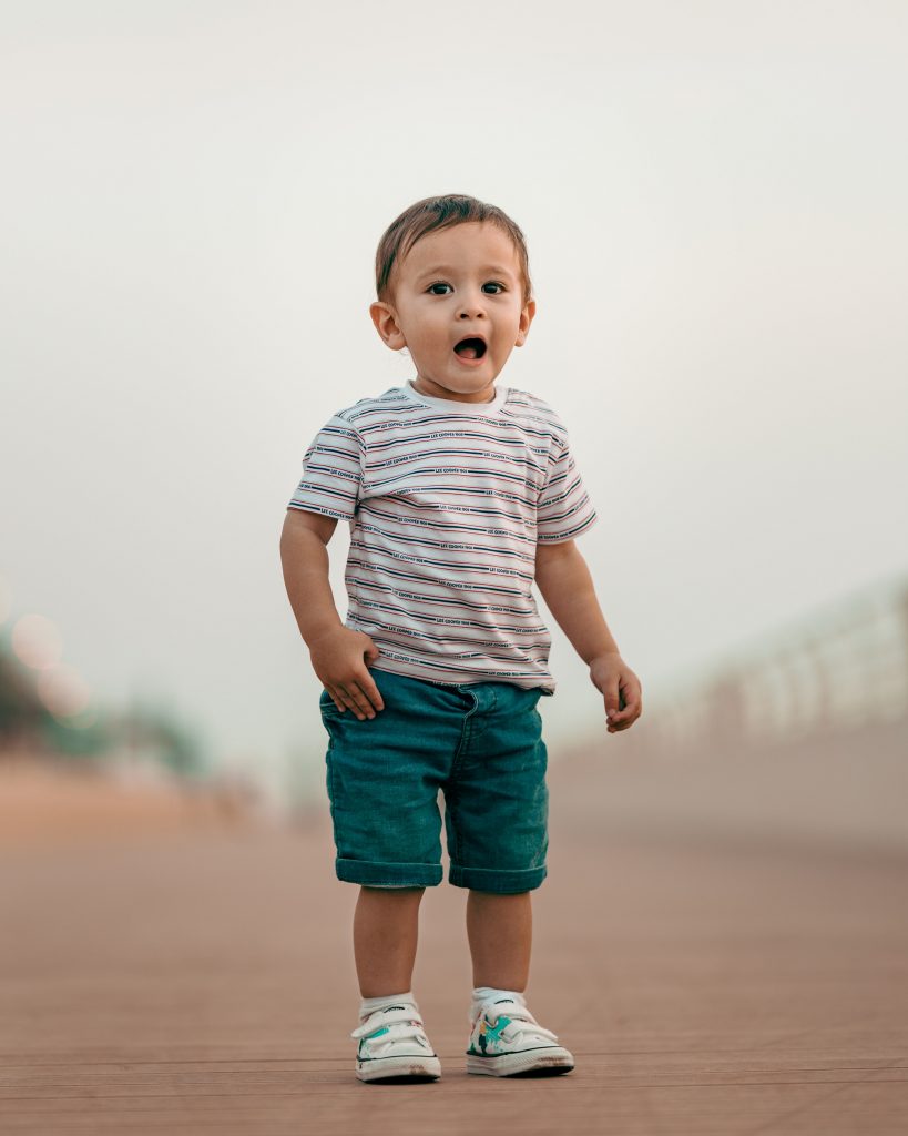 buying toddler shoes, boy in cute trainers