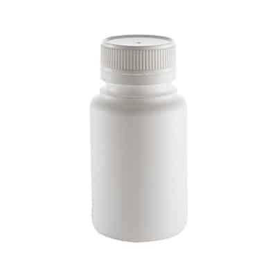 White Tablet Bottle 90ml – 10 pk