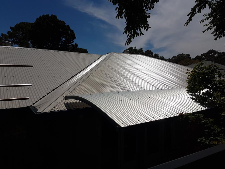 Commercial roofing installed in Adelaide
