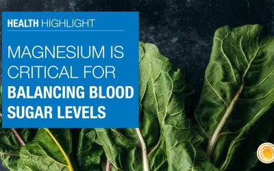 Magnesium is critical for balancing blood sugar levels