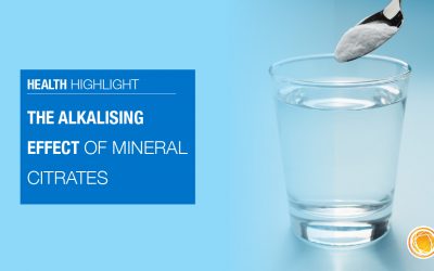 The Alkalising Effect of Mineral Citrates