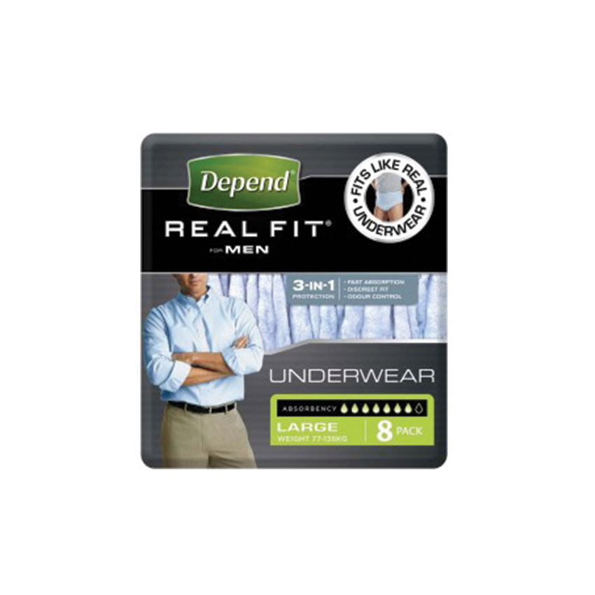 Depends Realfit For Men - Caremmunity – Caring For Our Community
