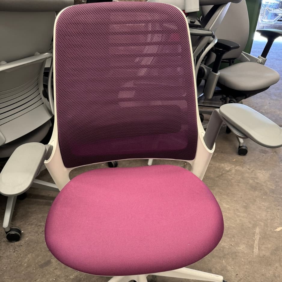 Purple Steelcase Series 1 Chair