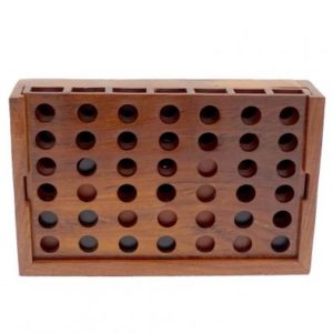 wooden connect four