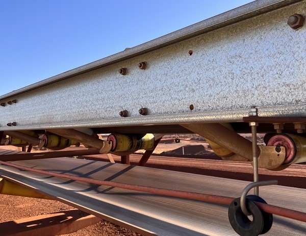 This is on-site image of the Pink Flingers at one of Roy Hill's Site.