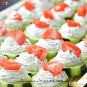 Dilly Cucumber Bites by Flying on Jess Fuel