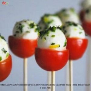 Caprese Pops from Megan Perry