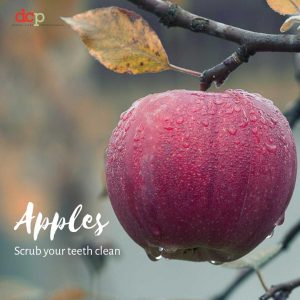 Dental Care Professionals says Apples brighten teeth naturally