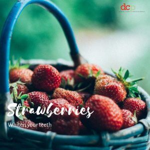 Dental Care Professionals says Strawberries brighten teeth naturally