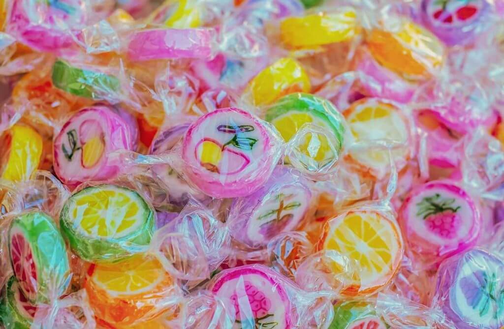 Lollies candy boiled sweets all harm teeth