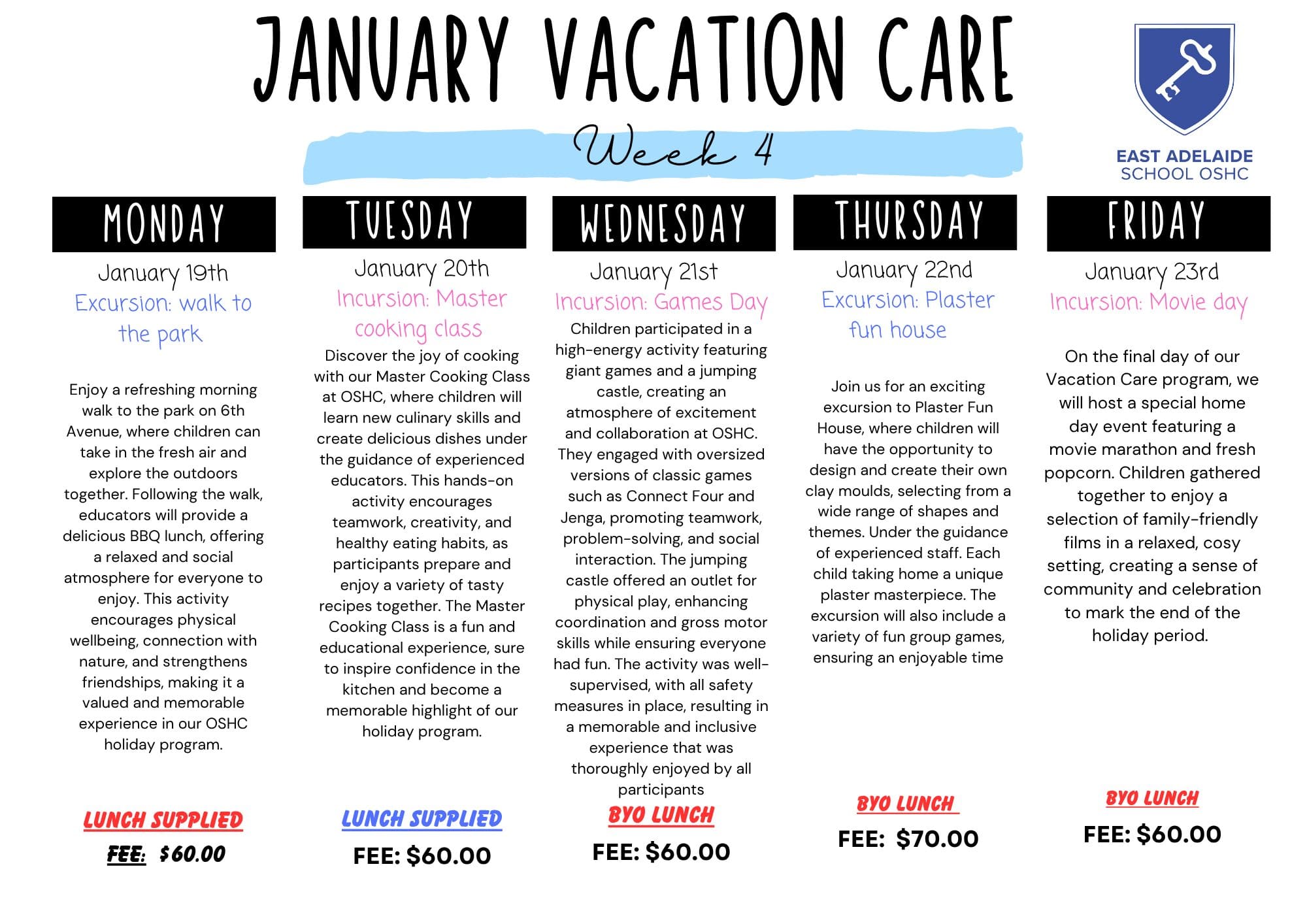 OSHC - East Adelaide School