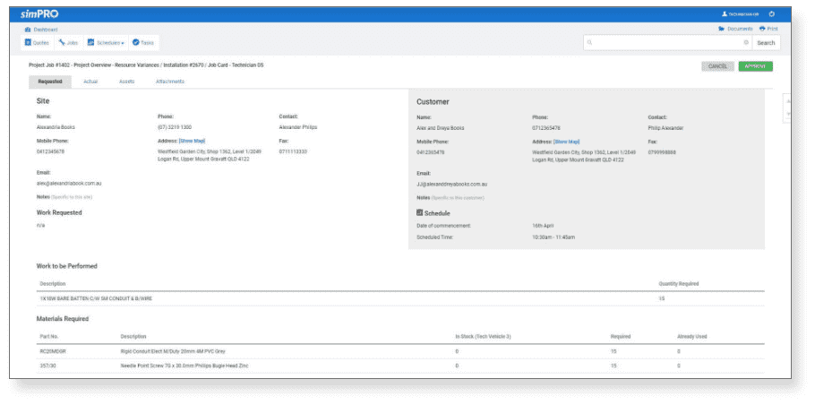 0d199573a164f6fe1134f021e18955aa15542e12-screenshotportals-employee SimPRO image