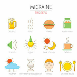 migraine-triggers-icons-set-vector-15331229