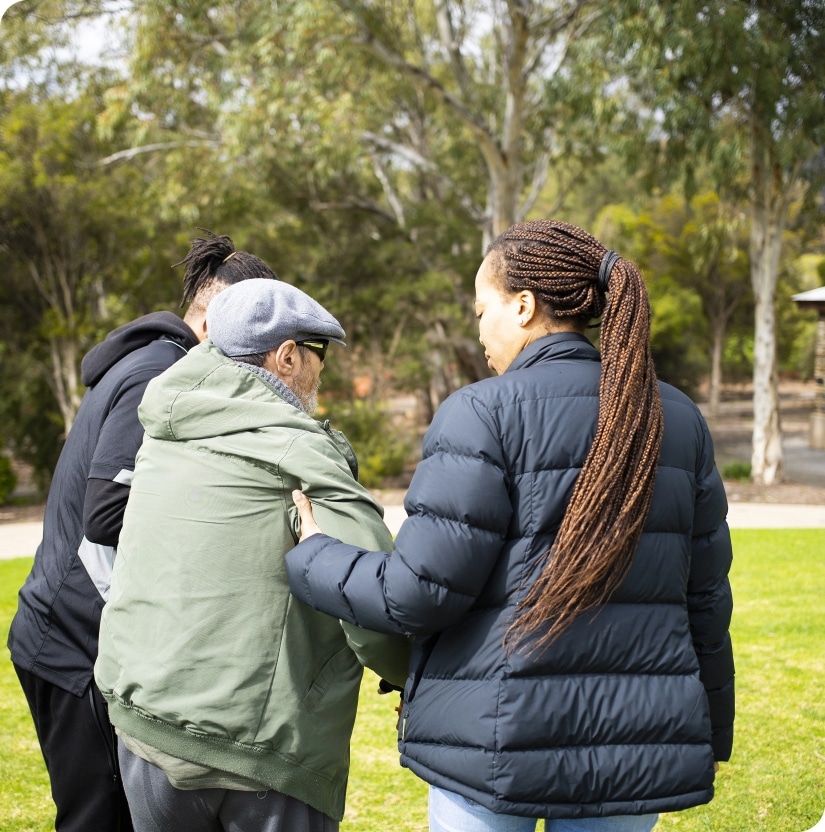 FGC06818 Helping the elderly