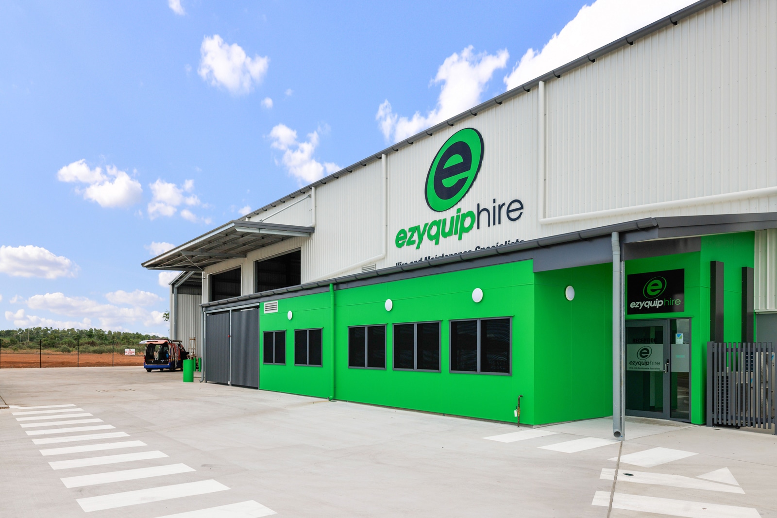 Ezyquip Hire Darwin Branch GFG Projects