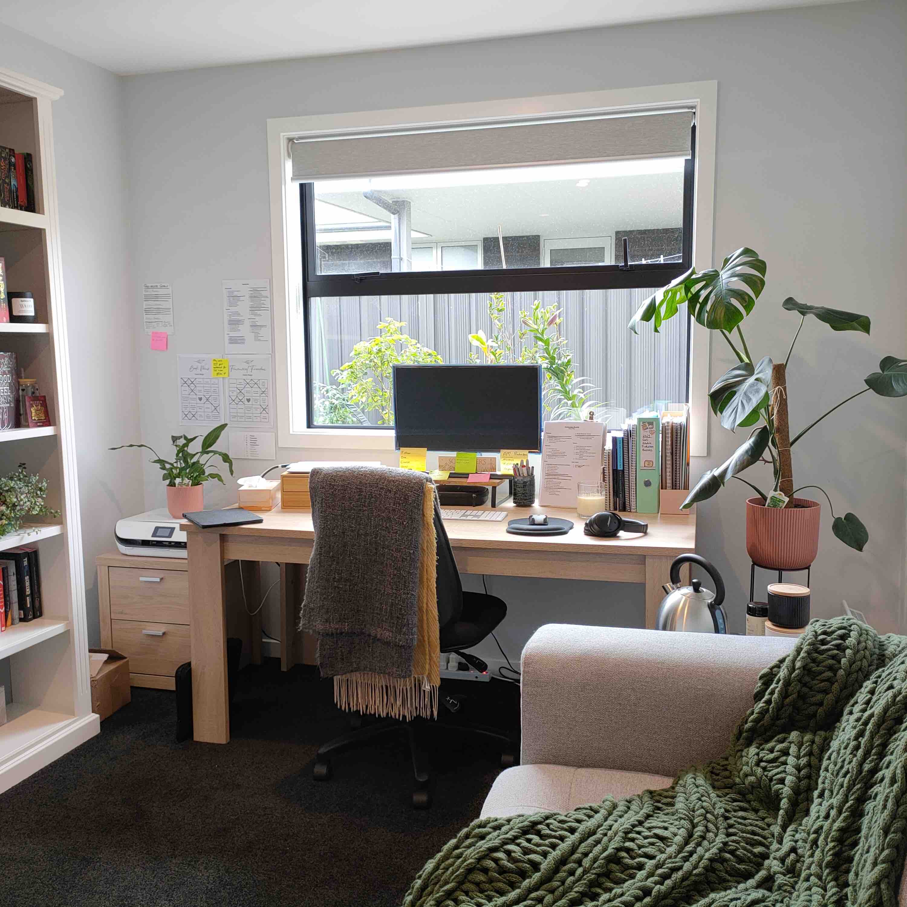 Helen Scheuerer's writing desk