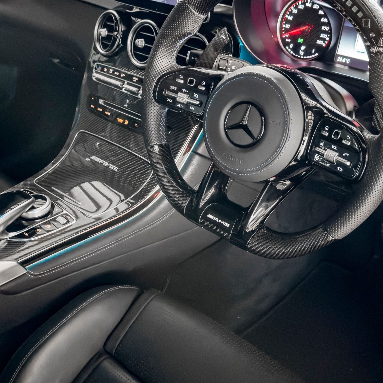 Mercedes-Benz GLC63 AMG interior