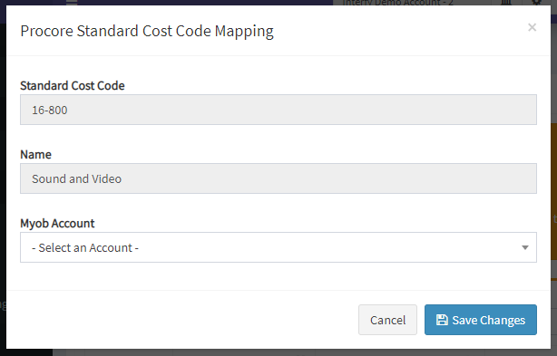 How to re-map an expense cost code mapping in OneCore MYOB? – Interfy Help