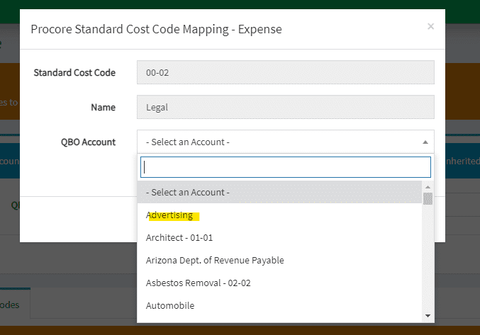 How To Configure Many To One Cost Code Mapping In Qbo Interfy Help 7528