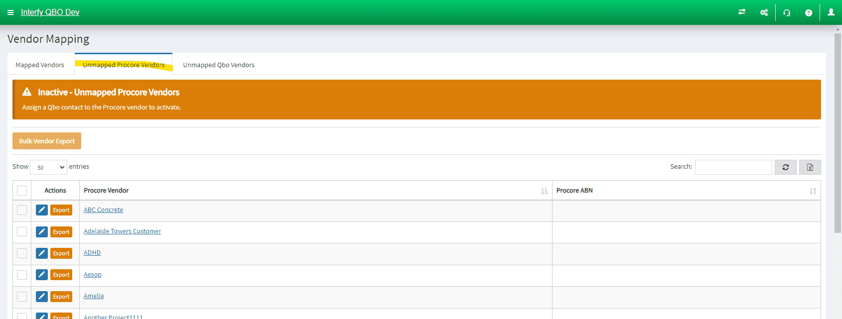navigate-to-unmapped-procore-vendors