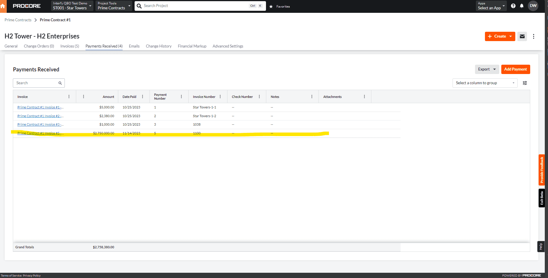 payment-issued-procore