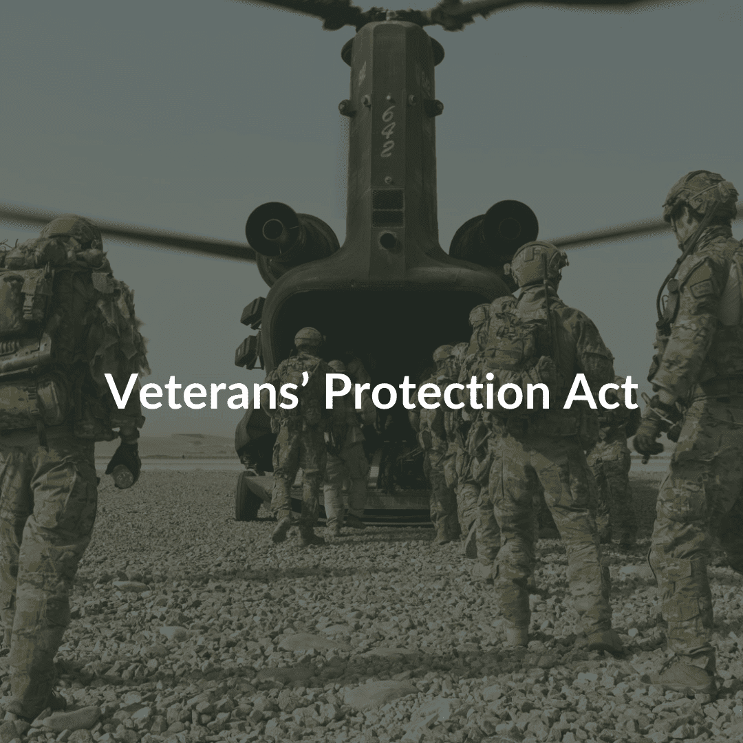 Veterans’ Protection Act Heston Russell