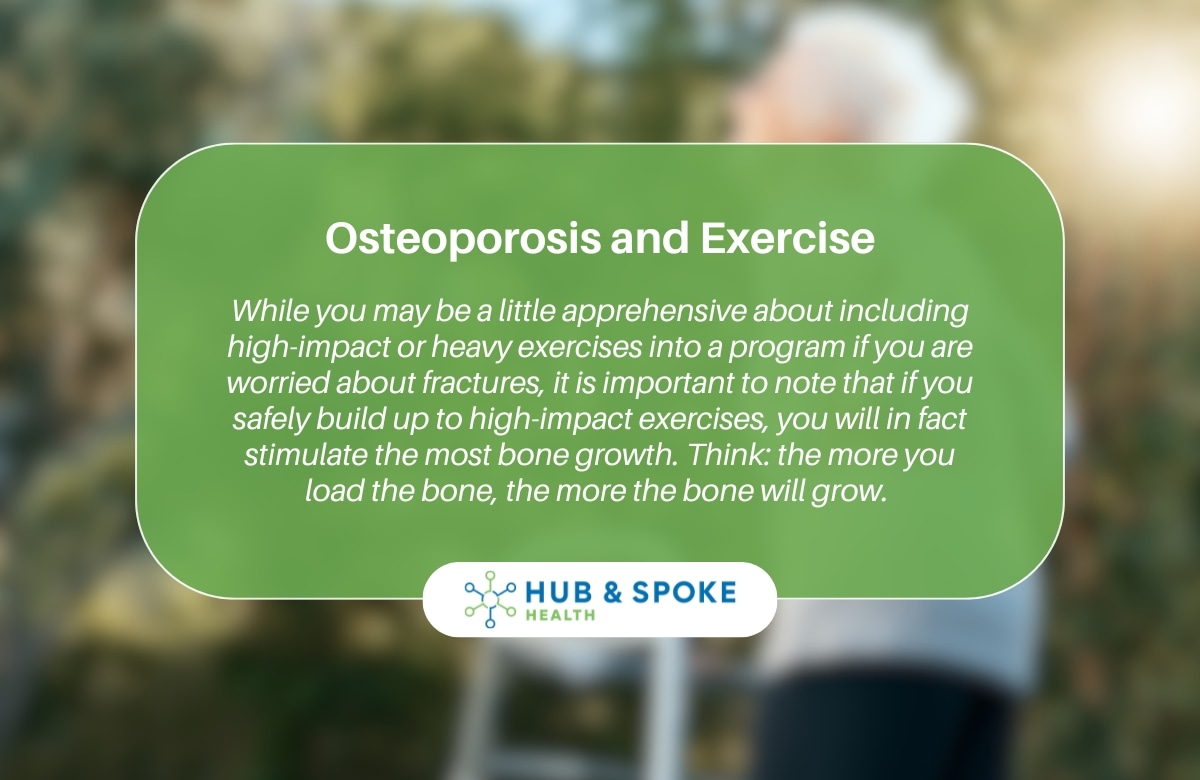 Osteoporosis and Exercise Melbourne | Hub and Spoke Health