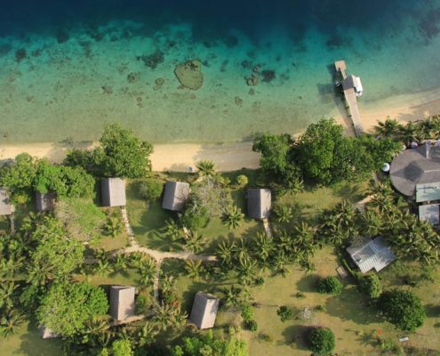 Aore Island Resort, Vanuatu - Aerial View