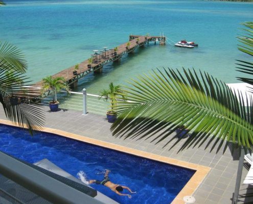 Chantilly's on the Bay, Vanuatu - Pool & Water Views