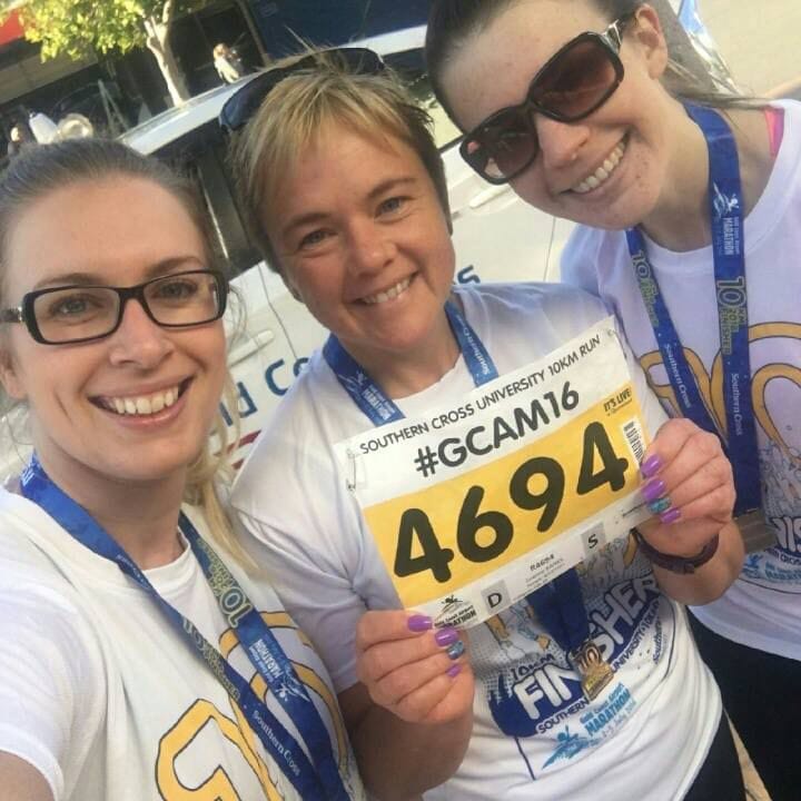 our team after successfully completing 10kms