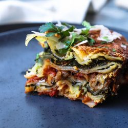 Eggplant Lasagna With Spinach
