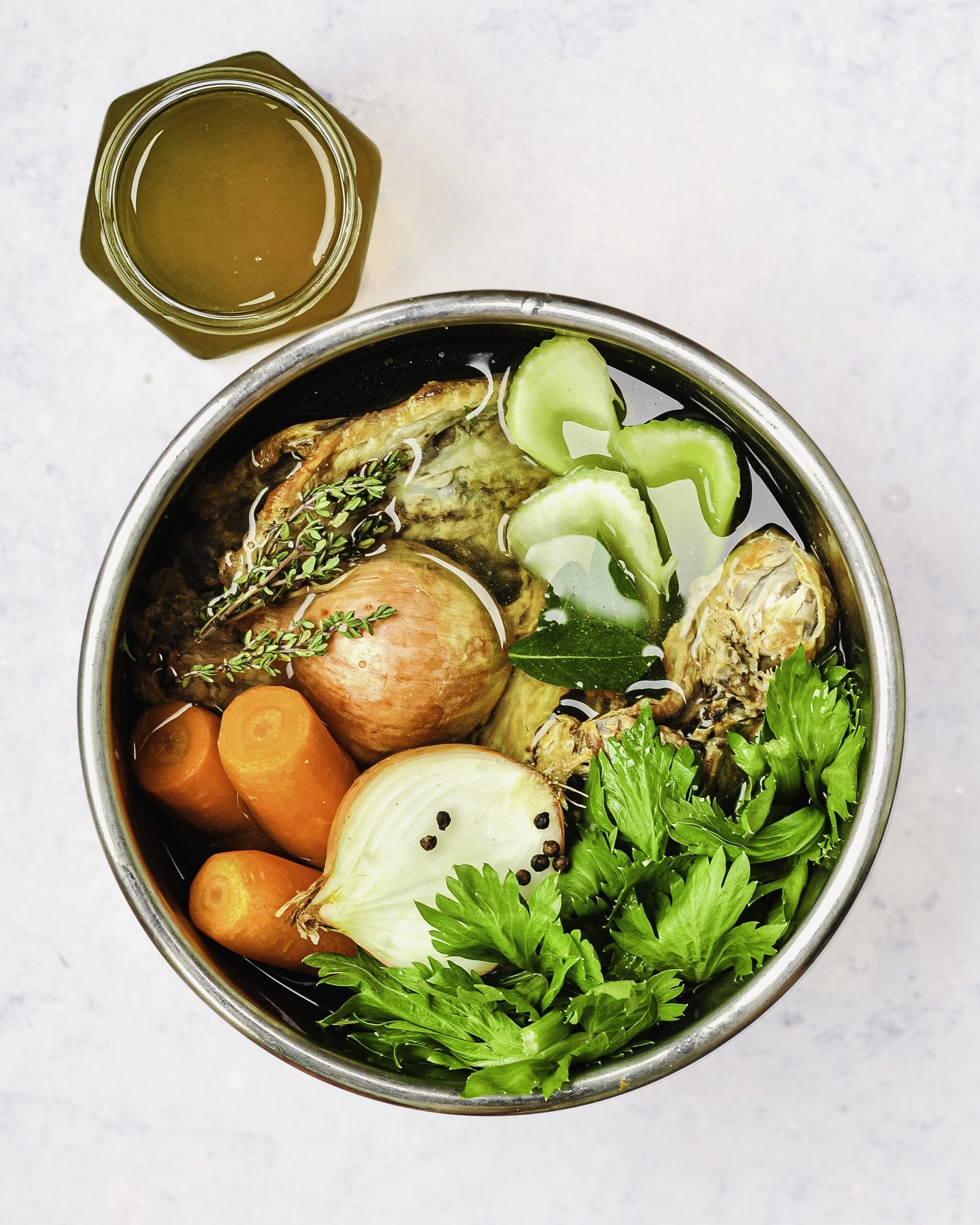 Chicken Bone Broth - Boob to Food
