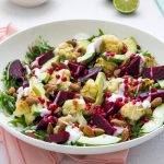 Beetroot & Cauliflower Salad with Tahini Yoghurt Dressing