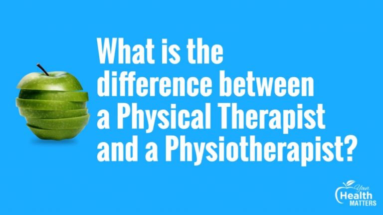 difference between physical therapist and physiotherapist