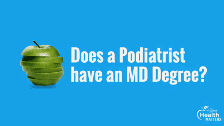 does-podiatrist-have-md-degree