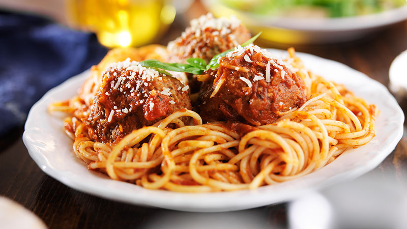 One pot spaghetti and meatballs | Olgas Fine Foods