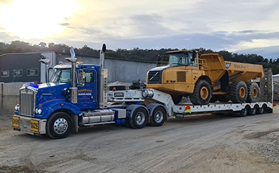 Paragalli Haulage Canberra and NSW truck and float hire