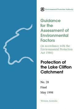 Guidance for the Assessment of Environmental Factors – Protection of the Lake Clifton Catchment