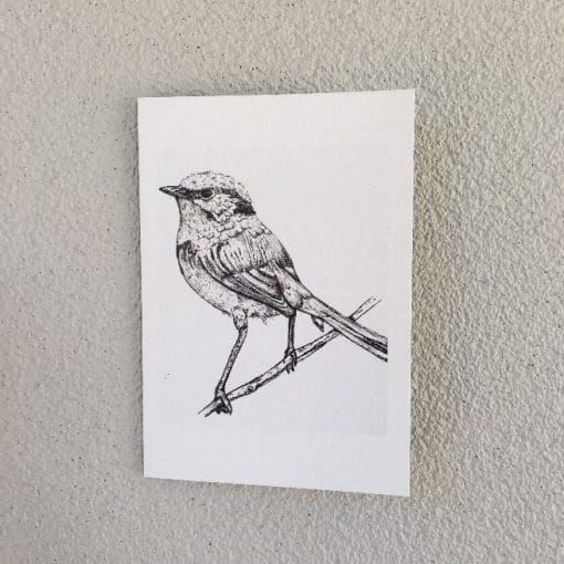 Artwork by Renee Barton – Bird Card