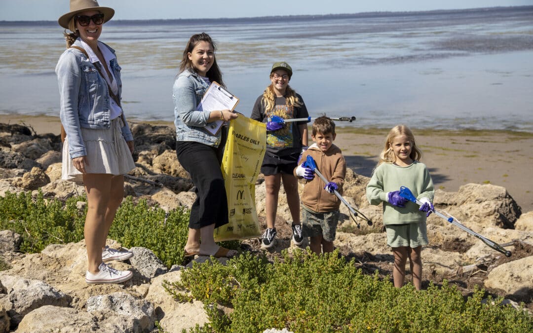 Clean Up Month: Waterside Foreshore, Coastal Waste Warriors