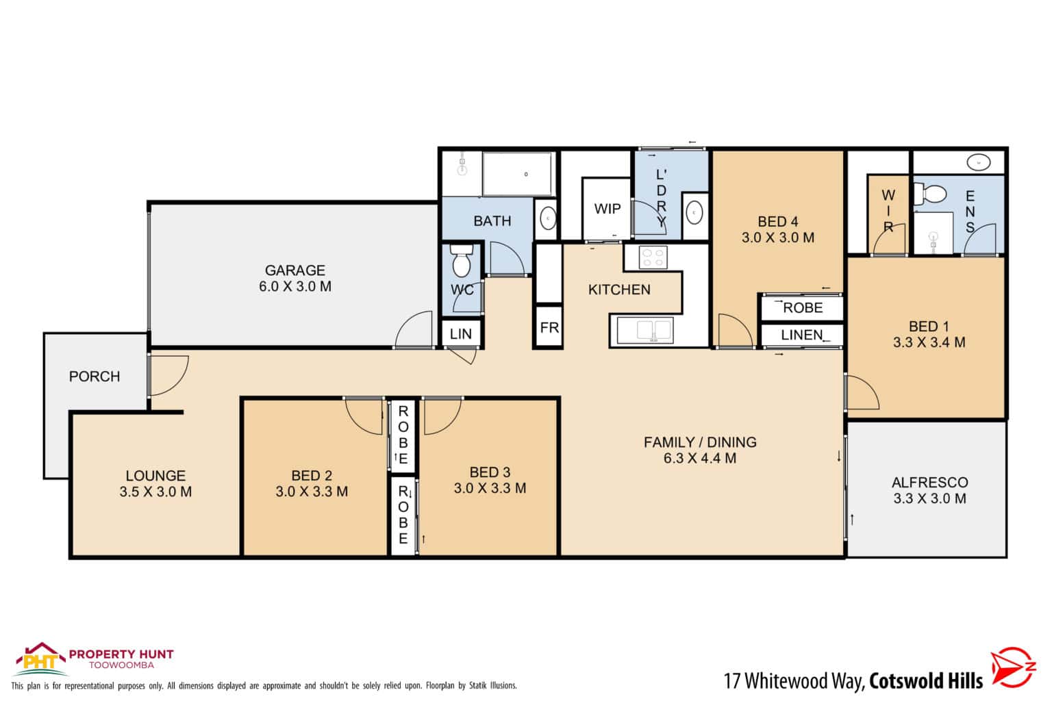 17 Whitewood Way, Cotswold Hills Property Hunt Toowoomba