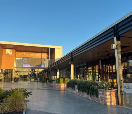 exterior painting commercial PA Plaza 02